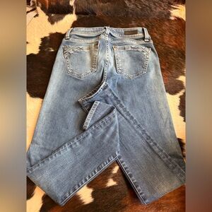 Buckle Black Medium Wash Skinny Jeans